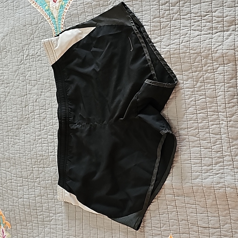 Women's Nike Athletic shorts, Small, Black, white